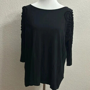 Vivienne Tam Black Blouse